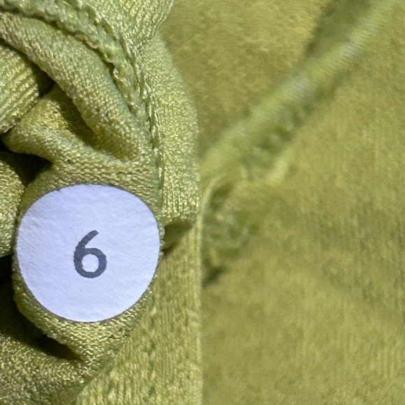 Lululemon No Limits sports bra Tank top women’s 6 lime green‎ neon - Picture 7 of 14